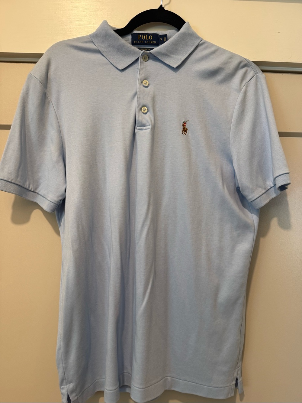 Polo by Ralph Lauren Men’s Light Blue Classic Polo